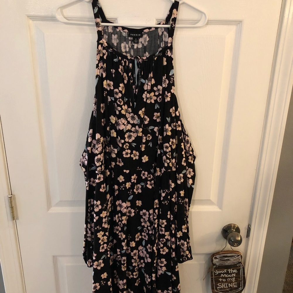 Torrid off the shoulder dress